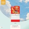 Lịch Treo Tường Lò Xo 2027 AH Mẫu AH29 (35 x 37 cm) Quà Tết Doanh Nghiệp Công Nghệ Hiện Đại in logo doanh nghiệp quà tặng Tết tại Quà Tặng Tech VN