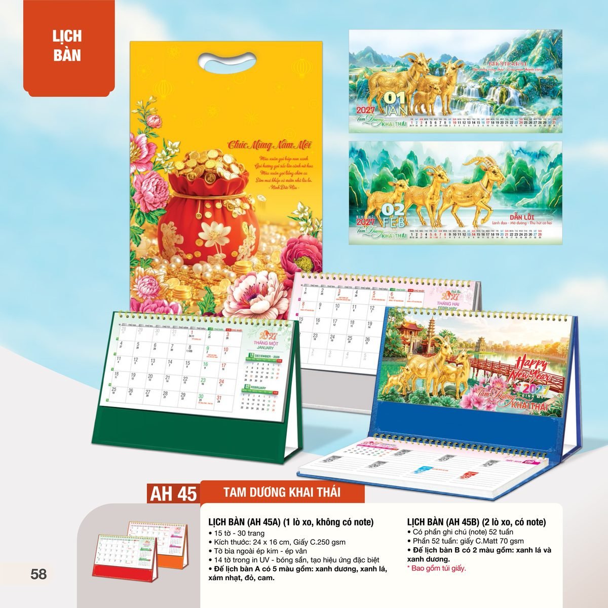 Lịch Bàn Chữ M (Có Note 52 Tuần) 2027 AH Mẫu AH45 (24 x 16cm) Quà Tết Doanh Nghiệp Công Nghệ Hiện Đại Lịch Bàn Chữ M (Có Note 52 Tuần) 2027 AH Mẫu AH45 (24 x 16cm) Quà Tết Doanh Nghiệp Công Nghệ Hiện Đại in logo doanh nghiệp quà tặng Tết tại Quà Tặng Tech VN