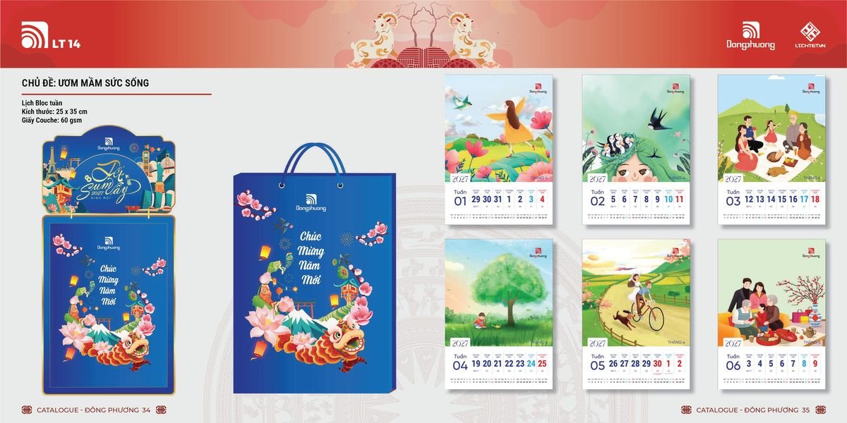 Lịch Bloc Đông Phương 2027 DP16 Quà Tết Doanh Nghiệp Công Nghệ Hiện Đại Lịch Bloc Đông Phương 2027 DP16 Quà Tết Doanh Nghiệp Công Nghệ Hiện Đại