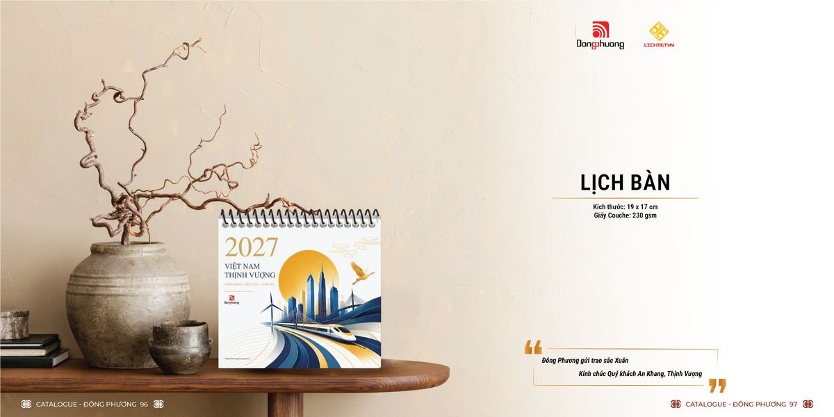 Lịch Bloc ĐP 2027 DP47 Quà Tết Doanh Nghiệp Công Nghệ Hiện Đại