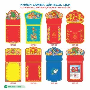 Lịch Bìa Treo 2027 HBT Mẫu HBT224 (40 x 62 cm) Quà Tết Doanh Nghiệp Công Nghệ Hiện Đại in logo doanh nghiệp quà tặng Tết tại Quà Tặng Tech VN