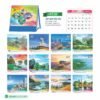 Lịch Để Bàn 2027 HBT Mẫu HBT37 (19 x 21cm) Quà Tết Doanh Nghiệp Công Nghệ Hiện Đại in logo doanh nghiệp quà tặng Tết tại Quà Tặng Tech VN