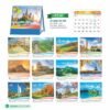 Lịch Để Bàn 2027 HBT Mẫu HBT40 (19 x 21cm) Quà Tết Doanh Nghiệp Công Nghệ Hiện Đại in logo doanh nghiệp quà tặng Tết tại Quà Tặng Tech VN