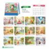 Lịch Để Bàn 2027 HBT Mẫu HBT48 (19 x 21cm) Quà Tết Doanh Nghiệp Công Nghệ Hiện Đại in logo doanh nghiệp quà tặng Tết tại Quà Tặng Tech VN