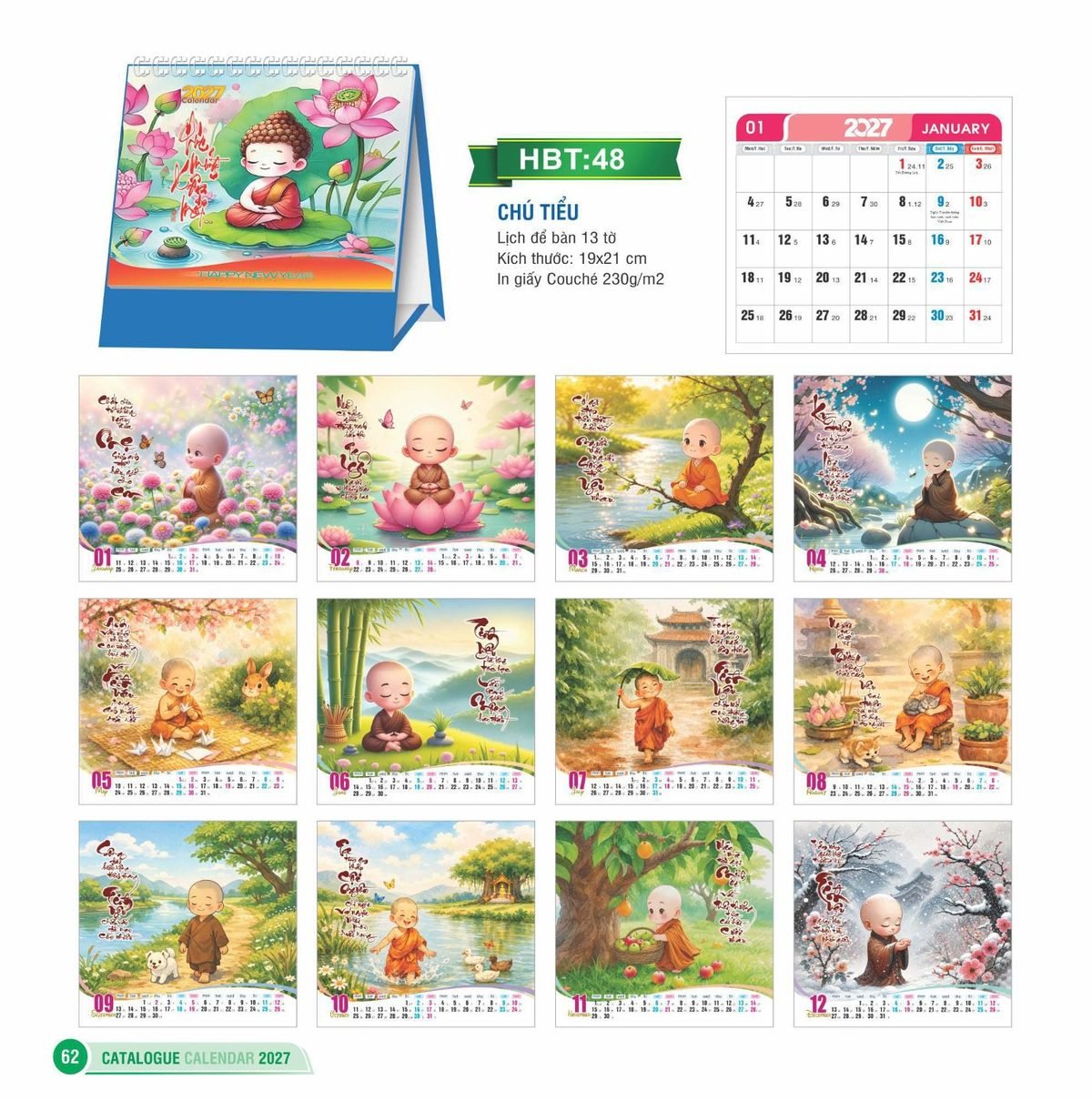 Lịch Để Bàn 2027 HBT Mẫu HBT48 (19 x 21cm) Quà Tết Doanh Nghiệp Công Nghệ Hiện Đại Lịch Để Bàn 2027 HBT Mẫu HBT48 (19 x 21cm) Quà Tết Doanh Nghiệp Công Nghệ Hiện Đại in logo doanh nghiệp quà tặng Tết tại Quà Tặng Tech VN