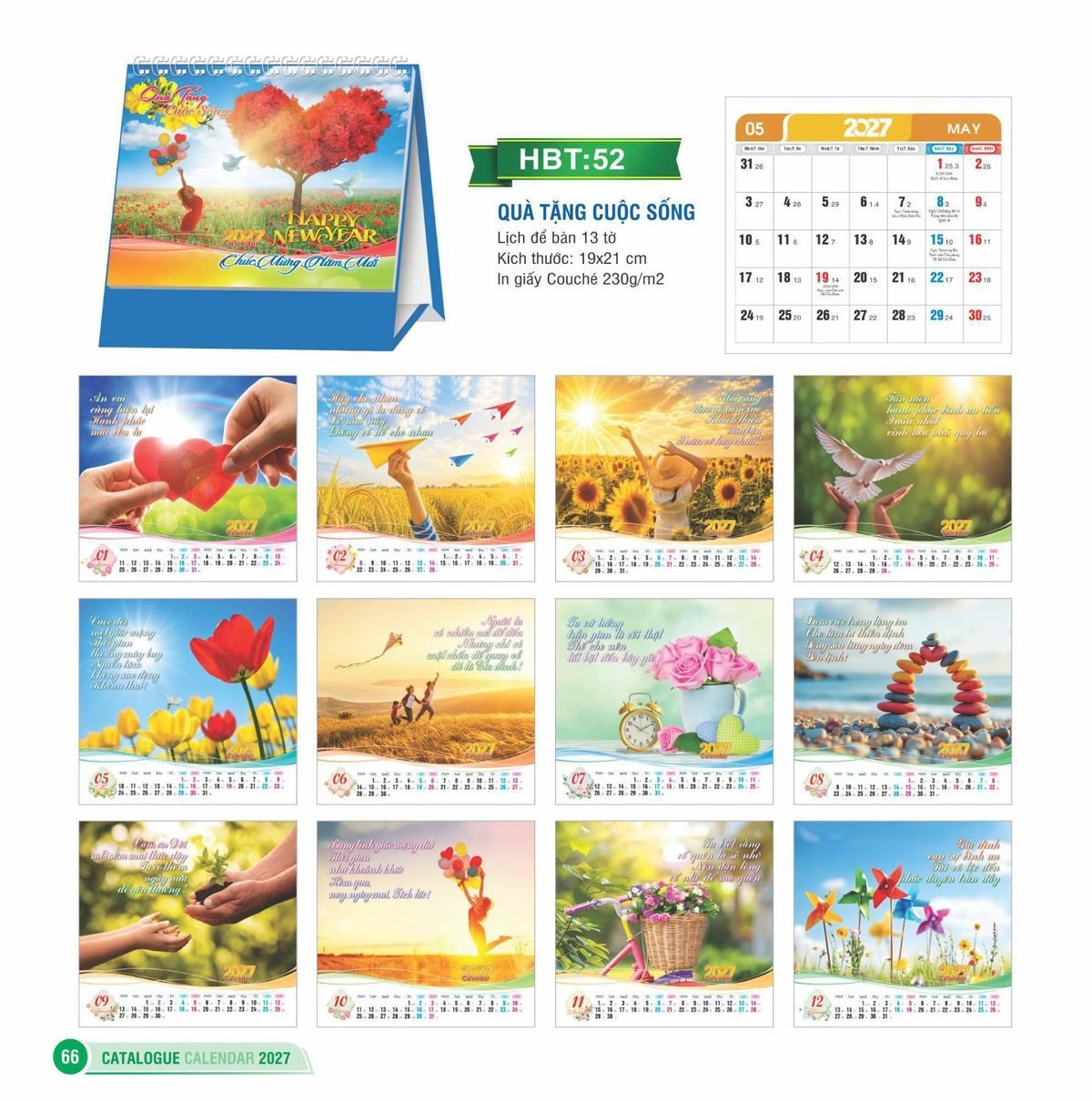 Lịch Để Bàn 2027 HBT Mẫu HBT52 (19 x 21cm) Quà Tết Doanh Nghiệp Công Nghệ Hiện Đại Lịch Để Bàn 2027 HBT Mẫu HBT52 (19 x 21cm) Quà Tết Doanh Nghiệp Công Nghệ Hiện Đại in logo doanh nghiệp quà tặng Tết tại Quà Tặng Tech VN