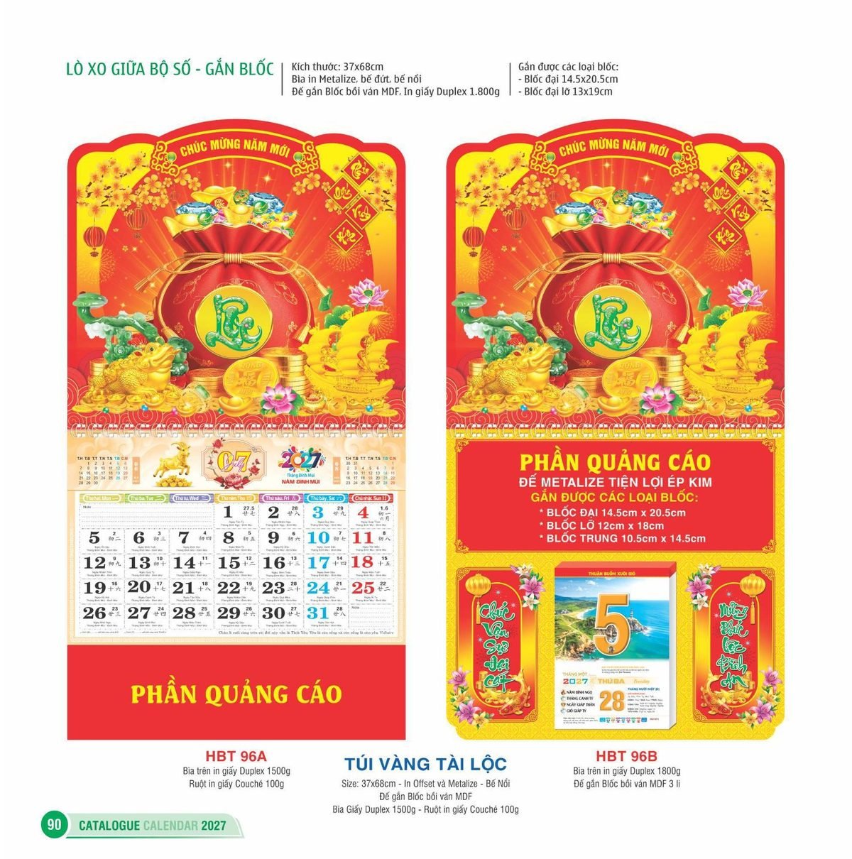 Lịch Treo Tường Lò Xo 2027 HBT Mẫu HBT96A (20 x 21 cm) Quà Tết Doanh Nghiệp Công Nghệ Hiện Đại Lịch Treo Tường Lò Xo 2027 HBT Mẫu HBT96A (20 x 21 cm) Quà Tết Doanh Nghiệp Công Nghệ Hiện Đại in logo doanh nghiệp quà tặng Tết tại Quà Tặng Tech VN