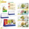 Lịch Để Bàn 2027 HT Mẫu HT69 (24 x 16cm) Quà Tết Doanh Nghiệp Công Nghệ Hiện Đại in logo doanh nghiệp quà tặng Tết tại Quà Tặng Tech VN