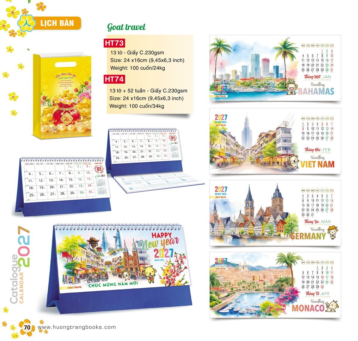 Lịch Để Bàn 2027 HT Mẫu HT73 (24 x 16cm) Quà Tết Doanh Nghiệp Công Nghệ Hiện Đại Lịch Để Bàn 2027 HT Mẫu HT73 (24 x 16cm) Quà Tết Doanh Nghiệp Công Nghệ Hiện Đại in logo doanh nghiệp quà tặng Tết tại Quà Tặng Tech VN