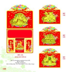 Bìa Lò Xo Dán Bloc 2027 MT Mẫu MT132 (37 x 68cm) Quà Tết Doanh Nghiệp Công Nghệ Hiện Đại in logo doanh nghiệp quà tặng Tết tại Quà Tặng Tech VN