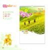 Lịch Treo Tường Lò Xo 2027 MT Mẫu MT17 (40 x 60cm) Quà Tết Doanh Nghiệp Công Nghệ Hiện Đại in logo doanh nghiệp quà tặng Tết tại Quà Tặng Tech VN