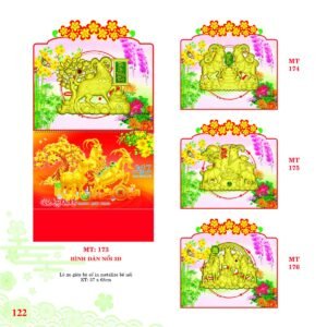 Lịch Treo Tường Lò Xo 2027 MT Mẫu MT174 (37 x 68cm) Quà Tết Doanh Nghiệp Công Nghệ Hiện Đại in logo doanh nghiệp quà tặng Tết tại Quà Tặng Tech VN