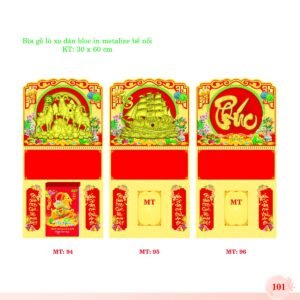 Bìa Lò Xo Dán Bloc 2027 MT Mẫu MT96 (30 x 60cm) Quà Tết Doanh Nghiệp Công Nghệ Hiện Đại in logo doanh nghiệp quà tặng Tết tại Quà Tặng Tech VN