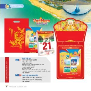 Lịch Bìa Treo 2027 NB Mẫu NB2 (29 x 41 cm) Quà Tết Doanh Nghiệp Công Nghệ Hiện Đại in logo doanh nghiệp quà tặng Tết tại Quà Tặng Tech VN