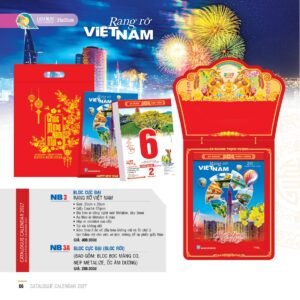 Lịch Bìa Treo 2027 NB Mẫu NB3A (25 x 35cm) Quà Tết Doanh Nghiệp Công Nghệ Hiện Đại in logo doanh nghiệp quà tặng Tết tại Quà Tặng Tech VN