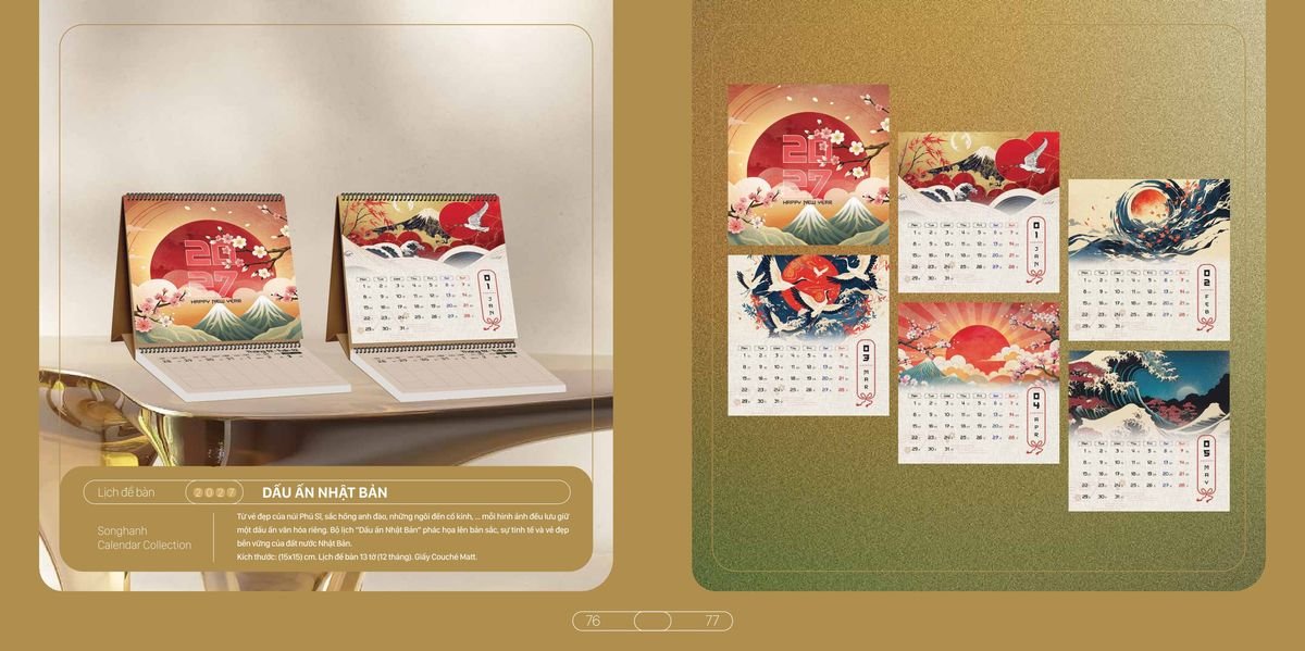 Lịch Bloc Cao Cấp Song Hạnh 2027 SH33 Quà Tết Doanh Nghiệp Công Nghệ Hiện Đại Lịch Bloc Cao Cấp Song Hạnh 2027 SH33 Quà Tết Doanh Nghiệp Công Nghệ Hiện Đại