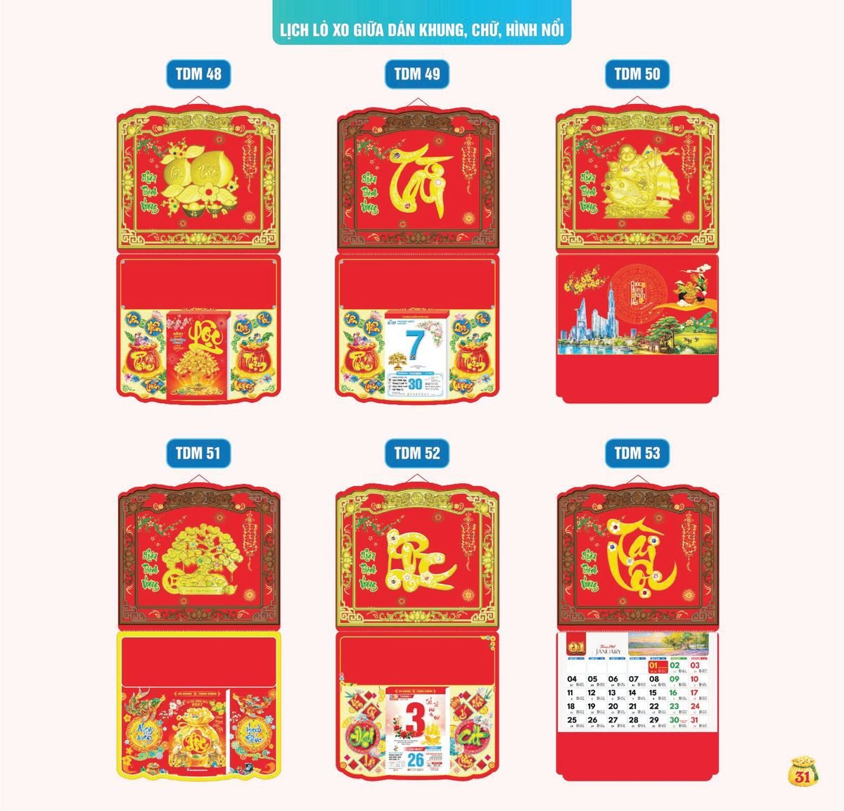 Lịch Bloc Siêu Cực Đại 2027 TDM TDM28 Quà Tết Doanh Nghiệp Công Nghệ Hiện Đại