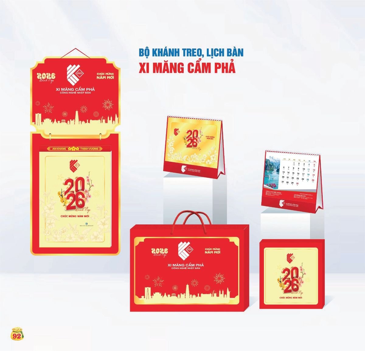 Lịch Bloc Siêu Cực Đại 2027 TDM89 Quà Tết Doanh Nghiệp Công Nghệ Hiện Đại