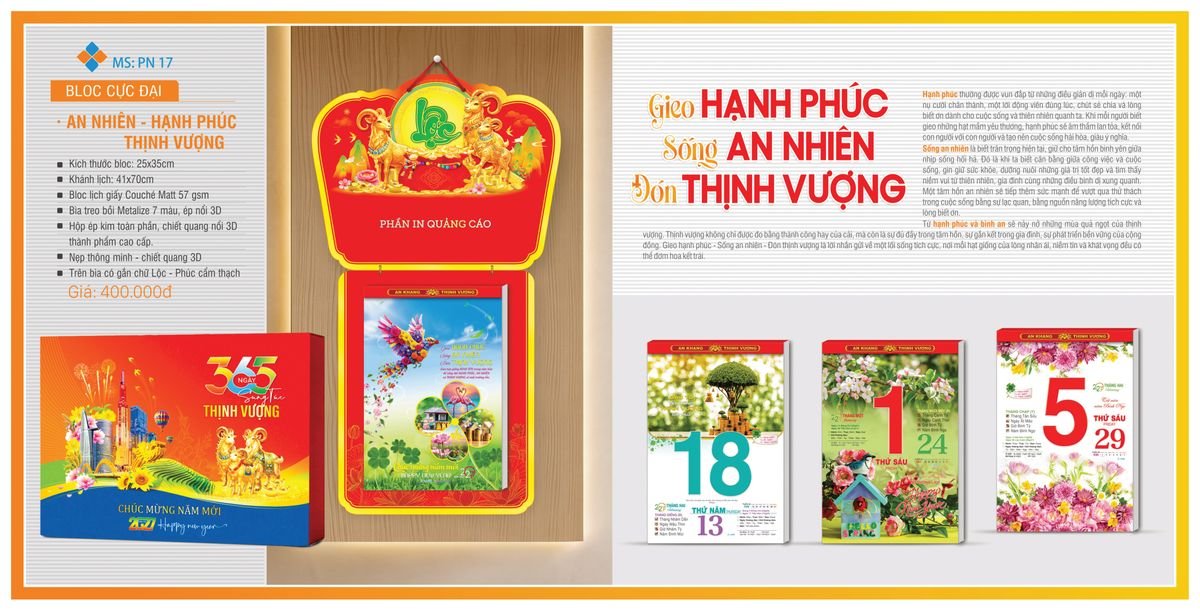 Lịch Bloc TPN 2027 TPNBLOC20 Quà Tết Doanh Nghiệp Công Nghệ Hiện Đại