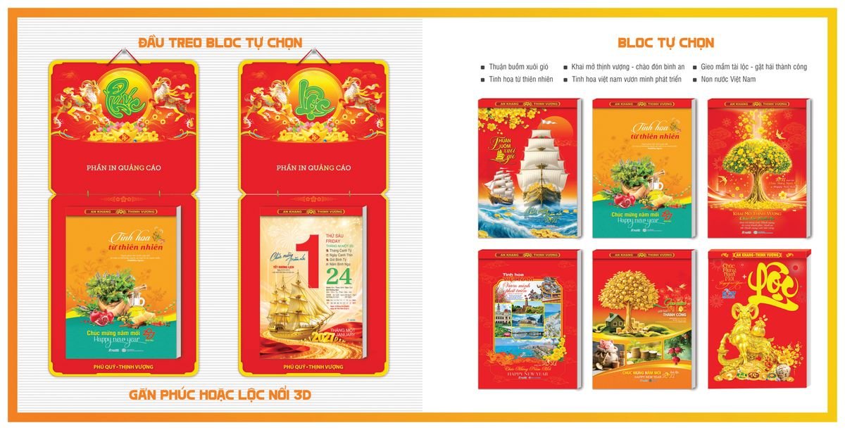 Lịch Bloc Tân Phương Nam 2027 TPNBLOC50 Quà Tết Doanh Nghiệp Công Nghệ Hiện Đại