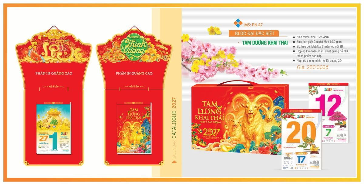 Lịch Bloc Tân Phương Nam 2027 TPNBLOC56 Quà Tết Doanh Nghiệp Công Nghệ Hiện Đại