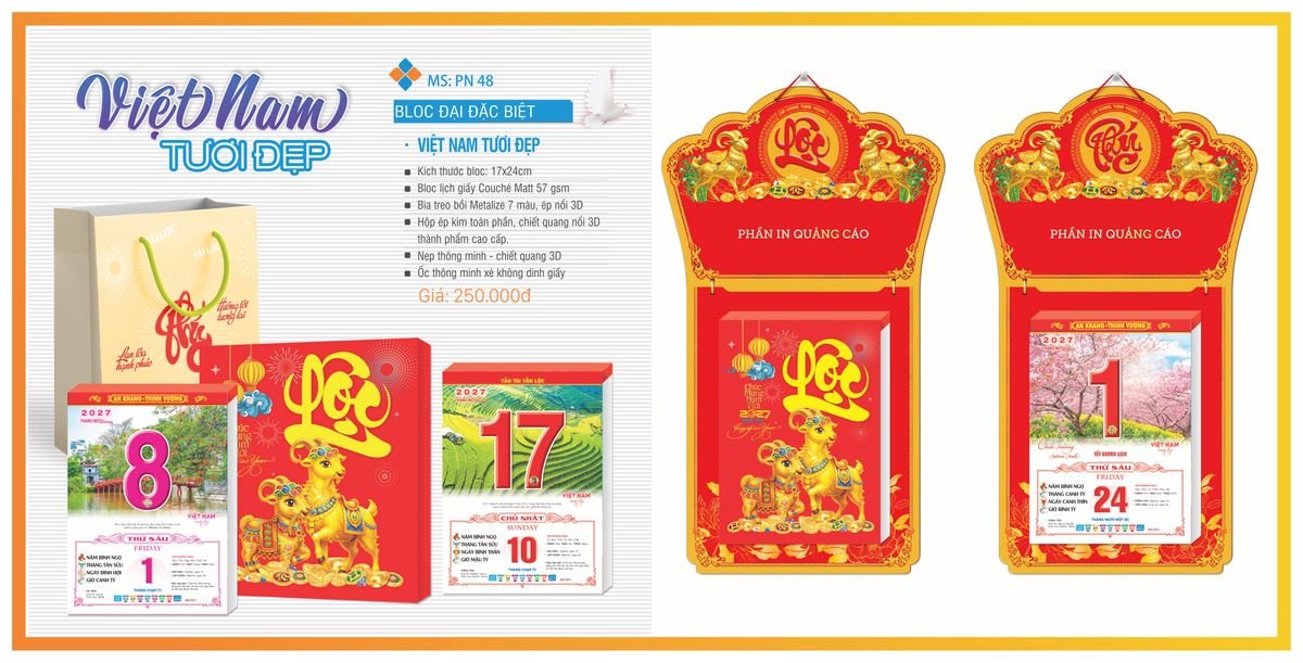 Lịch Bloc Tân Phương Nam 2027 TPNBLOC57 Quà Tết Doanh Nghiệp Công Nghệ Hiện Đại Lịch Bloc Tân Phương Nam 2027 TPNBLOC57 Quà Tết Doanh Nghiệp Công Nghệ Hiện Đại