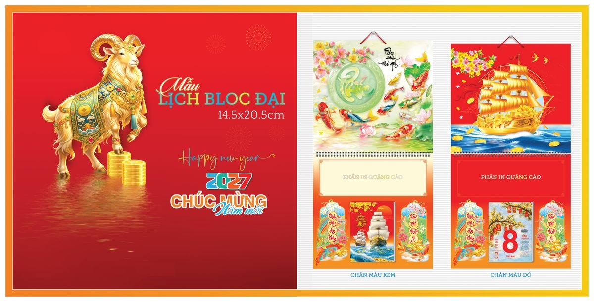 Lịch Bloc Tân Phương Nam 2027 TPNBLOC62 Quà Tết Doanh Nghiệp Công Nghệ Hiện Đại