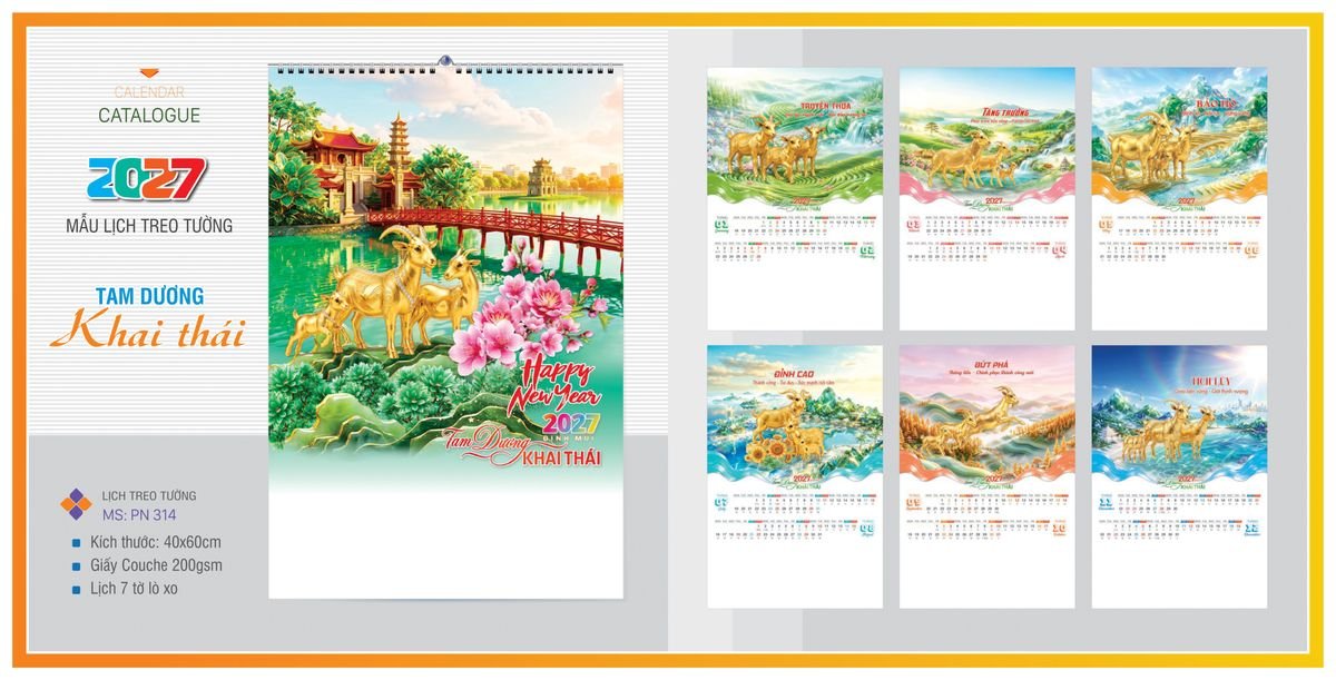 Lịch 7 Tờ Lò Xo Tân Phương Nam TPNLX04 Quà Tết Doanh Nghiệp Công Nghệ Hiện Đại Lịch 7 Tờ Lò Xo Tân Phương Nam TPNLX04 Quà Tết Doanh Nghiệp Công Nghệ Hiện Đại